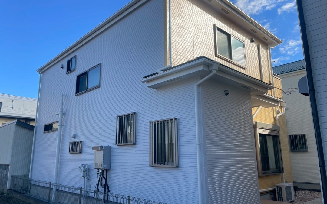 千葉県船橋市　外壁塗装と屋根塗装とシーリング工事
