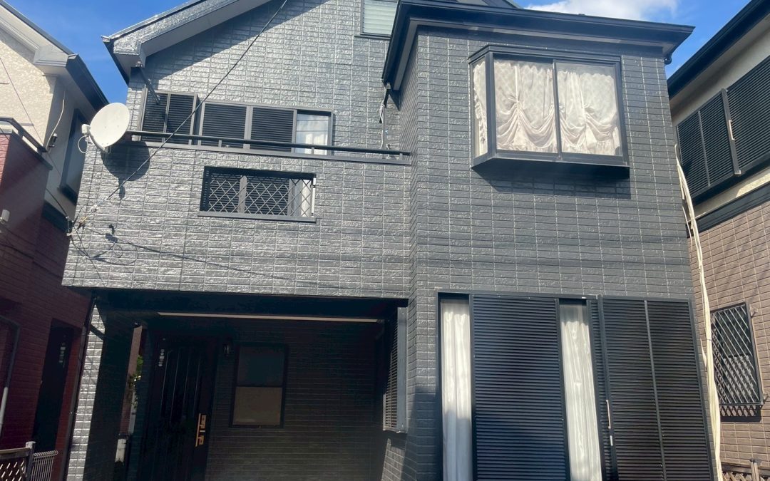 千葉県船橋市　外壁塗装と屋根塗装とシーリング工事