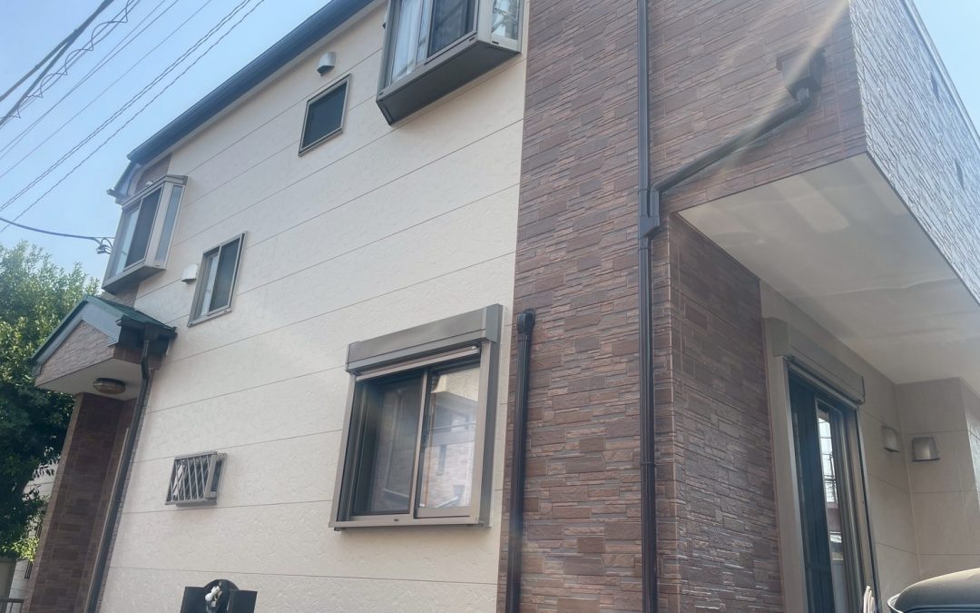 千葉県船橋市　外壁塗装と屋根塗装