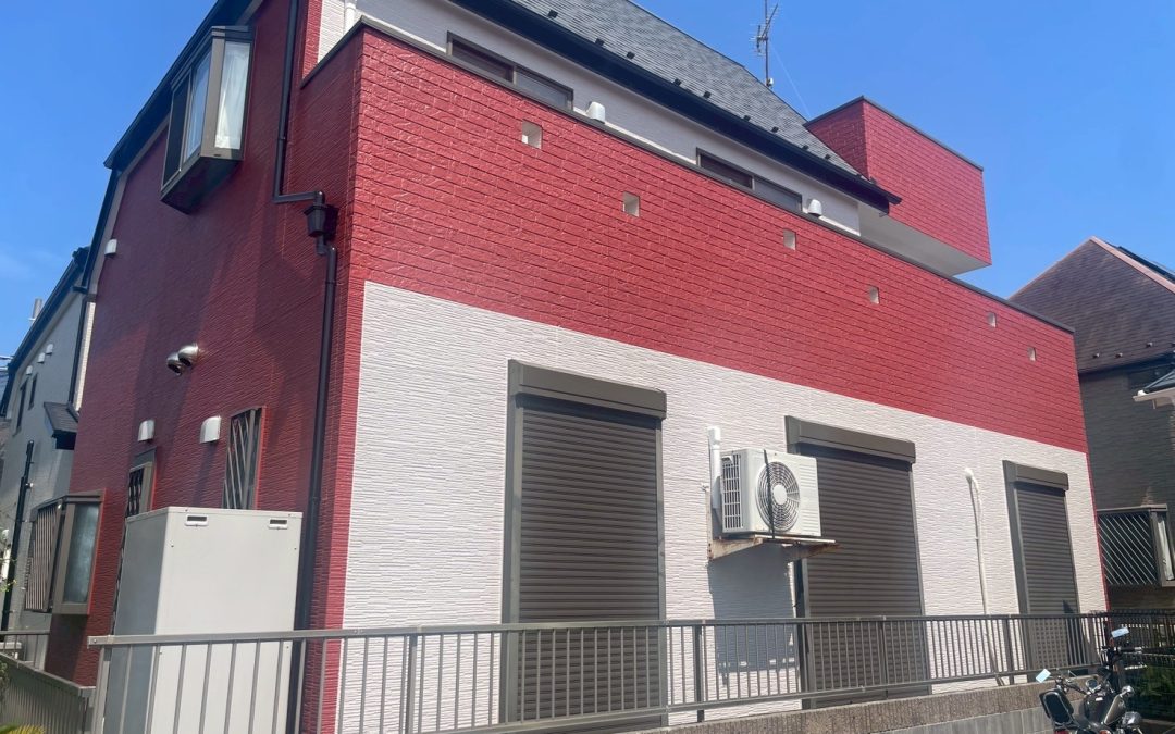 千葉県船橋市　外壁塗装と屋根塗装